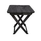 Mesa Boteco Madeira Dobrável 50x60x85cm Preta - Volpato