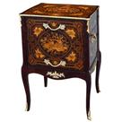 Mesa Cabeceira Mesinha Rica Marchetaria Bronze Francesa Mesa Cabeceira Mesinha Rica Marchetaria Bronze Francesa