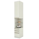 Mesa Cabeceira Modulado 1 Porta 241x40 Cm Seletto Henn