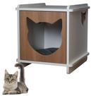 Mesa Cabeceira Pet Gato MDF Felino