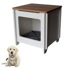 Mesa Cabeceira PET MDF Retrô Cubo