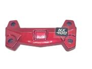 Mesa Cadeado Fixador Guidão Vermelha Honda Nx 400 Falcon