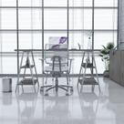 Mesa Cavalete Kuadra 150cm Est.Branca Mesa Cavalete Kuadra 150cm Est.Branca