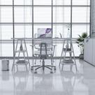 Mesa Cavalete Kuadra 150cm Est.Branca Mesa Cavalete Kuadra 150cm Est.Branca