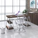 Mesa Cavalete Kuadra 60 cm Est.Branca