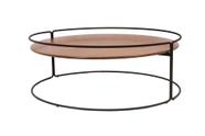 Mesa Centro Arcos Estilo Industrial Decorativa Moderna Redonda