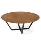 Mesa centro Lavanda em Aço Carbono Preto