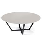 Mesa centro Lavanda em Aço Carbono Preto