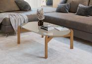 Mesa Centro Lizz Oblonga Off White