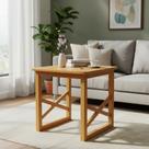 Mesa centro madeira canto sala casa quarto