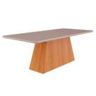Mesa Cimol Helena Tampo MDF 210cm Savana/Off White