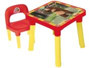 Mesa com Cadeira Infantil Masha e o Urso - Monte Líbano 1 Lugar Mesa com Cadeira Infantil Masha e o Urso - Monte Líbano 1 Lugar