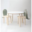 Mesa com duas cadeiras dinossauro Mesa com duas cadeiras dinossauro