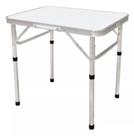 Mesa com pés Dobráveis com alça para transporte Aluminio Mdf 60x45cm Shark Blue