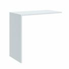 Mesa Complementar Office Requinte+ 100% 80cm Branco Line