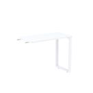 Mesa Complemento Mcp90/45p25tub 90cm Industrial Branco