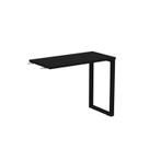Mesa Complemento Mcp90/45p25tub 90cm Industrial Preto