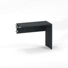Mesa Complemento Pé Painel P25 Pandin 90,0 CM Grafito