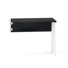 Mesa Complemento Pé Painel P25 Pandin 90,0 CM Preto e Branco Mesa Complemento Pé Painel P25 Pandin 90,0 CM Preto e Branco