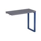 Mesa Complemento Tubolar PE 40 Pandin 90 Cm Grafito e Azul Del Rey Mesa Complemento Tubolar PE 40 Pandin 90 Cm Grafito e Azul Del Rey