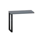 Mesa Complemento Tubolar PE 40 Pandin 90 Cm Grafito e Preto Mesa Complemento Tubolar PE 40 Pandin 90 Cm Grafito e Preto