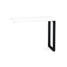 Mesa Complemento Tubular P25 Pandin 90 CM Branco e Preto