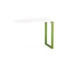 Mesa Complemento Tubular P25 Pandin 90 CM Branco e Verde