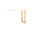Mesa Complemento Tubular P25 Pandin 90 CM Casablanca e Laranja Mesa Complemento Tubular P25 Pandin 90 CM Casablanca e Laranja