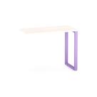 Mesa Complemento Tubular P25 Pandin 90 CM Casablanca e Lilas