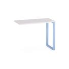 Mesa Complemento Tubular P25 Pandin 90 CM Cinza e Azul Dali Mesa Complemento Tubular P25 Pandin 90 CM Cinza e Azul Dali