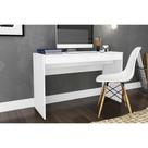 Mesa Computador Casal MSM 439 c/ 2 Gavetas Branco - Movelbento