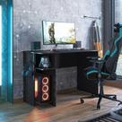 Mesa Computador Gamer 3875 Com Suporte Fone de Ouvido - QMOVI Mesa Computador Gamer 3875 Com Suporte Fone de Ouvido - QMOVI