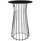 Mesa Conica Infinity 75x39cm Black
