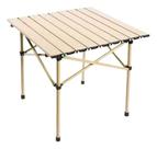 Mesa De Acampamento Dobrável Em Metal Leve Portátil Pesca