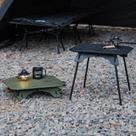 Mesa de acampamento dobrável HZGAMER 40cm/16cm de altura ajustável