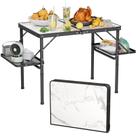 Mesa de acampamento dobrável Titanker 90% alumínio 91x60x71cm