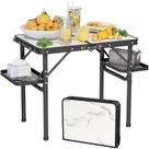 Mesa de acampamento dobrável Titanker Small, alumínio de 2 pés