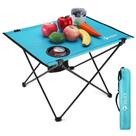 Mesa de acampamento dobrável VILLEY Small 56x42 cm Leve Mesa de acampamento dobrável VILLEY Small 56x42 cm Leve