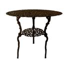 Mesa de Alumínio Fundido Modelo Viena 80cm Área Externa e Interna Mesa de Alumínio Fundido Modelo Viena 80cm Área Externa e Interna