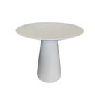 Mesa de Apoio Cone Laqueada - Tampo 70 cm Altura 70 cm