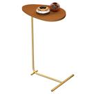Mesa de Apoio de Sofá Orgânica Alamanda com Pés de Metal Mesa de Apoio de Sofá Orgânica Alamanda com Pés de Metal