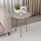 Mesa de Apoio Evolution Off White - Patrimar Móveis