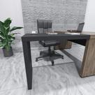 Mesa de Apoio Extensão do Espaço de Trabalho Tamburato 89cm Preto