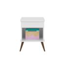 Mesa de Apoio Infantil Bebê Rêtro Melinda Branco - Phoenix Baby