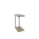 mesa de apoio iron artesanal c/ preto fosco
