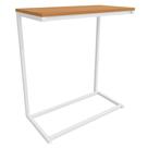 Mesa De Apoio Lateral 68 Cm Li025 Canela Branco Kpb Mesa De Apoio Lateral 68 Cm Li025 Canela Branco Kpb