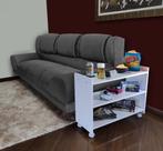 Mesa de apoio lateral para Braço de Sofá (Com rodizios)