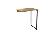 Mesa De Apoio Lateral Para Mesa Kappesberg Crome Industrial Preto