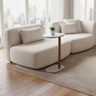 Mesa De Apoio Lateral Para Sofá E Poltrona 40cm Belgrado