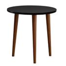 Mesa de Apoio mesa Lateral Decorativa Baixa Compacta Preta Mesa de Apoio mesa Lateral Decorativa Baixa Compacta Preta